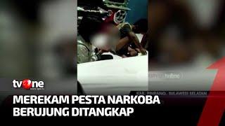 Pemuda di Pinrang Ditangkap Polisi Usai Pesta Narkoba Bersama Temannya  Kabar Hari Ini tvOne