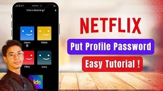 How to Put Password On Netflix Profile 