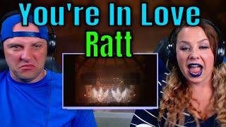 reaction to Ratt - Youre In Love Official Music Video THE WOLF HUNTERZ REACTIONS