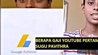 Gaji Youtuber Sugu Pavithra RM8700????