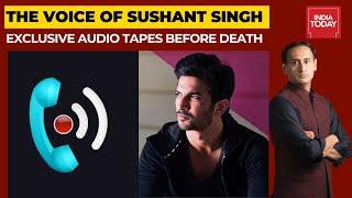 Exclusive Audio Tapes Of Sushant Singh Rajput From January 2020  Newstrack With Rahul Kanwal