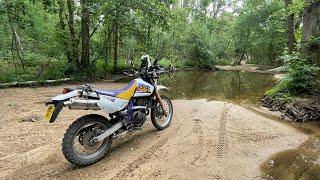 TET Petersfield to Guildford on a Suzuki DR650 - June 12 2024