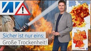 MÖGLICHE Mega-Hitze in aller Munde doch die DÜRRE ist das eigentliche Problem Waldbrandgefahr 