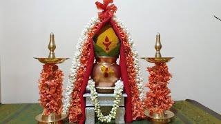 Kalasha Alankara with Blouse Piece  Kalasa Decoration  Varamahalakshmi  Deepawali  Diwali