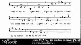 Agnus Dei XVII from Missa XVII Gregorian Chant