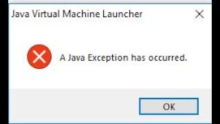 Java exception has occurred ubnt