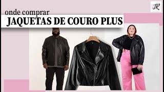 JAQUETA DE COURO PLUS SIZE ONDE COMPRAR