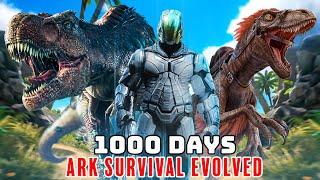 I Survived 1000 Days on Ark Survival Evolved  Supercut