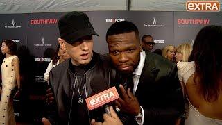 Eminem Gets Interview-Crashed by 50 Cent Who Is This Guy?