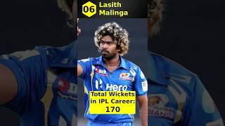 Top 10 Bowlers With Most Wickets in IPL Career #shorts