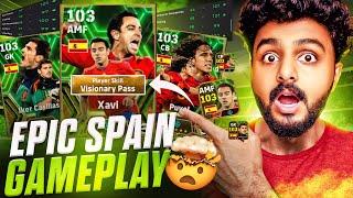 VISIONARY PASS XAVI IS COOKING  PUYOL’S DEFENSE IS ABSOLUTELY SOLID  EPIC SPAIN GAMEPLAY REVIEW