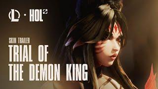 Trial of the Demon King  Immortalized Legend Ahri Skin Trailer - League of Legends