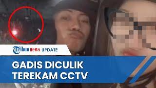 Viral Detik-detik Penculikan Gadis 19 Tahun di Bandung Terekam CCTV Korban Menjerit Tiga Kali