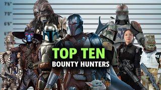 Top Ten Bounty Hunters  Star Wars UPDATED