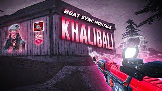 Khalibali Best Beat Sync Montage  Siddha Gaming x @SajidGamingYT  PUBG BGMI Beat Sync Montage 