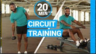 20-Minute Sweat-Packed Circuit Workout with Manteo Mitchell