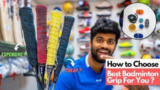 3 Best Badminton Racket Grip Types You Must Know 