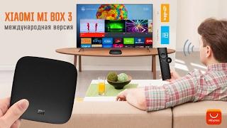 Xiaomi Mi TV Box 3 International Edition - Распаковка краткий обзор приставки и программы для TV