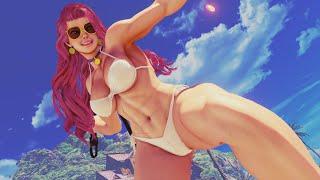 Bikini Fight Falke vs Poison New Bikini - Street Fighter V