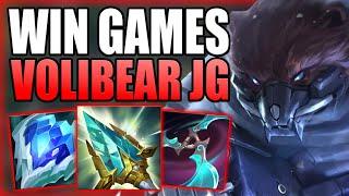 THIS IS HOW YOU CAN WIN YOUR SOLO Q GAMES WITH VOLIBEAR JUNGLE - Gameplay Guide League of Legends