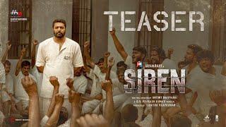 Siren - Official Teaser  Jayam Ravi Keerthy Suresh  G.V. Prakash Kumar