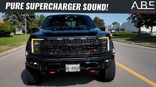 How It Sounds F-150 Raptor R with AFE Power Cold Air Intake