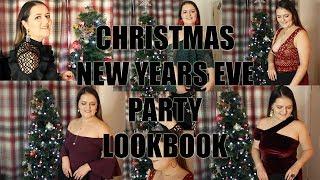 CHRISTMASNYE PARTY LOOKBOOK  5 Glam Outfits  Live Love Vicky