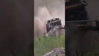 Mud Truck Goes Swimming #truck #mud #fail