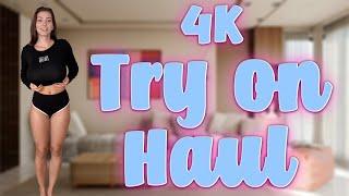 4K Transparent Try On Haul  Get Ready With Maya 2024