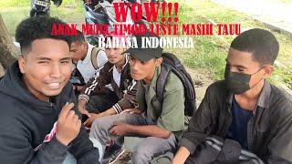 Wow Anak muda di Timor-Leste masih tauu bahasa Indonesia 