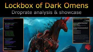 Neverwinter Opening 10728 Lockboxes of Dark Omens Drop rates