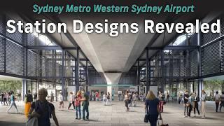 Sydney Metro Western Sydney Airport Station Designs Revealed