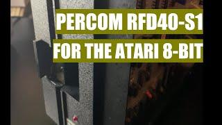 Percom RFD40-S1 - We take a look at this bulky floppy drive for the Atari 8-bit.