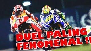 PERTARUNGAN TERBAIK VALENTINO ROSSI VS MARC MARQUEZ di MOTOGP