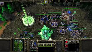 Warcraft 3 1on1 Undead vs Orc  Full WC3 Gameplay