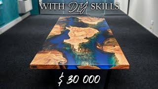 our MOST EXPENSIVE table build using DIY skills