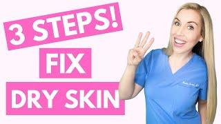 Fix your Dry Skin in 3 Steps  Skincare Made Simple  The Budget Dermatologist