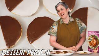 The Best Homemade Black and White Cookies Recipe with Claire Saffitz  Dessert Person