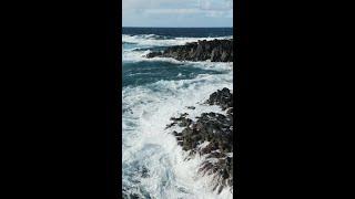 15 seconds of ocean waves thats all. Have a nice day.  #shorts