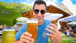 Eating SOUTH TYROLEAN FOOD in Italian Dolomites  IS THIS EVEN ITALY?