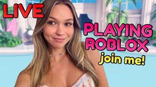  LIVE PLAYING ROBLOX with viewers