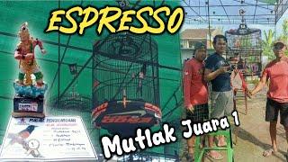 MB ESPRESSO JUARA 1 VOLUME BLEDEK MILIK MR AFRI MRANGGEN