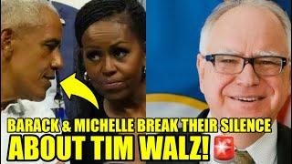 Barack & Michelle Obama’s PERFECT RESPONSE To Tim Walz As VP