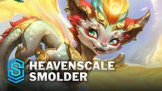 Heavenscale Smolder Skin Spotlight - League of Legends