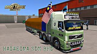 HAIWEIMA SDN BHD  Sabah Truck  Ets2 gameplay  Euro truck simulator 2 malaysia