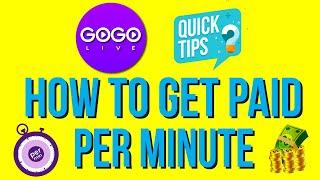 How to set up a paid per minute room in the GOGO LIVE app