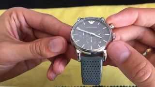 Emporio Armani AR-1735 Chronograph Mens Watch- Full Review