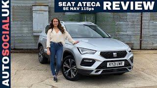 2021 SEAT Ateca review - Should you choose this over a Tiguan? SE NAV 1.0 115bhp manual UK 4K