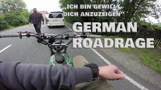 Ich bin gewillt dich anzuzeigen  GERMAN ROADRAGE  Angry Alman  Simson  Wheelie  Simson.junkie