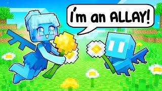 Playing as a HELPFUL Crystal ALLAY in Minecraft